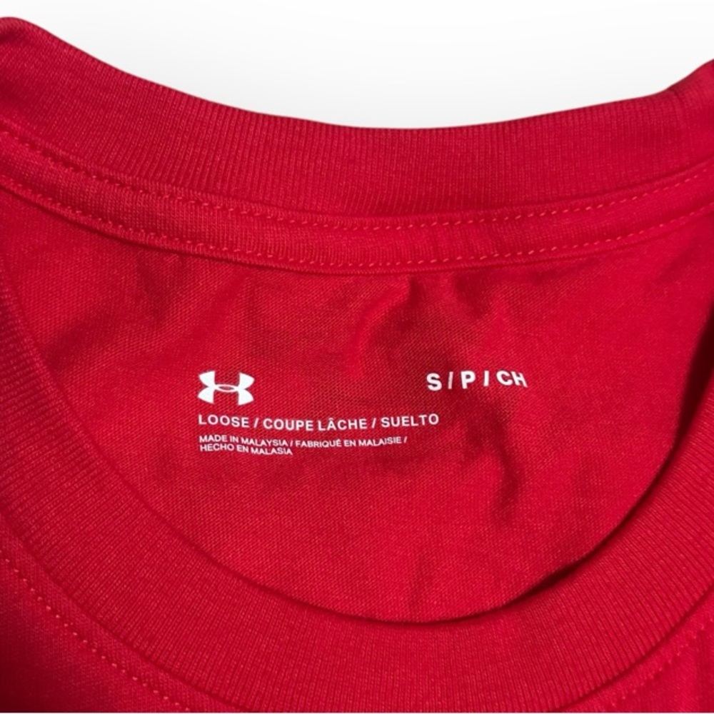 Under Armour Red Athletic Tank Top - Picture 5 of 7